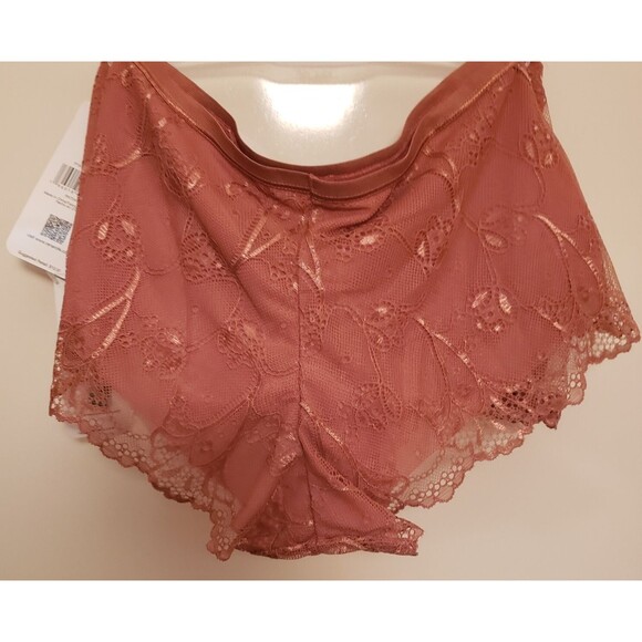 Rene Rofe Women’s Extreme Push-Up Lace Lingerie Bikini Set Brown Sz 36C NWT - Picture 2 of 11